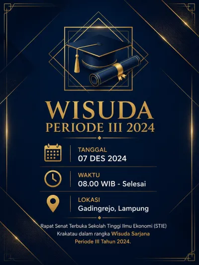 Wisuda Periode III 2024