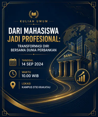 Kuliah Umum : Narasumber Burhanuddin, S.E., M.M.